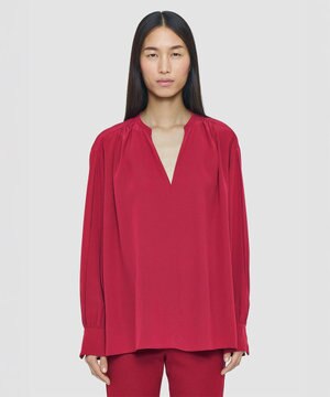  【洗える】ニューCDCシルクブラウス　ブロンデル