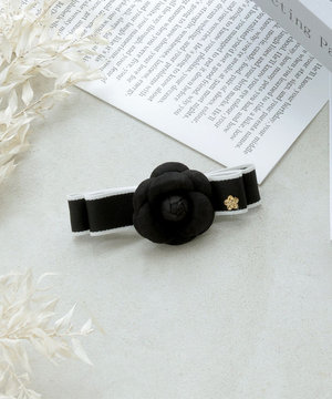【安田美沙子さん着用・選べる2TYPE】ローズモチーフバレッタ