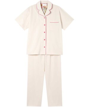  【綿混】両染ジャージ半袖パジャマ MADE WITH LIBERTY FABRIC