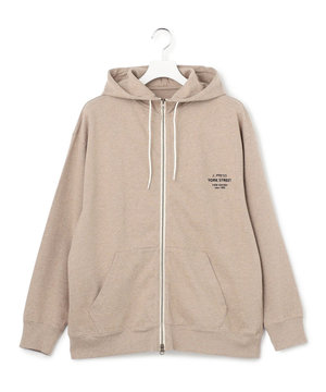 【UNISEX】ヘビー天竺ジップアップ フーディ