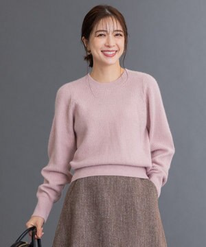 ラメラクーンタックディテール ニット