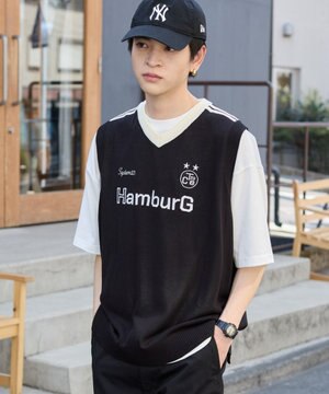  【２点SET】アンサンブルゲームロゴニットベスト