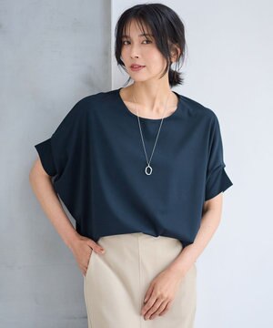 ゆるシルエットドルマンプルオーバー