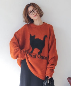  【ユニセックス着用ITEM/MLサイズ展開/25年秋冬新作】ファジーグラフィックプルオーバー