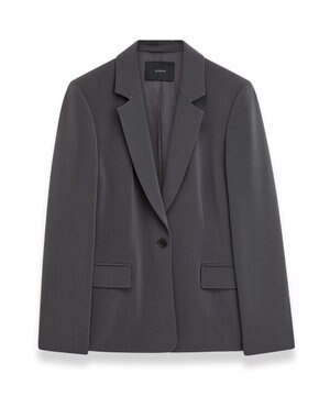  コンフォートクレープ　シングルブレストジャケット