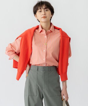 【CLASSY.5月号掲載/洗える】CANCLINI ベーシック シャツ