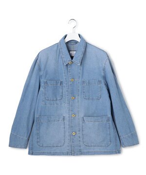  【UNISEX】ライトオンス デニムカバーオール