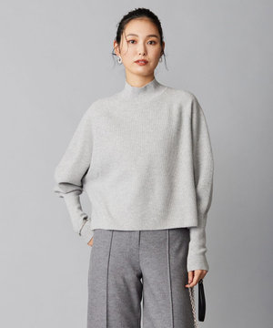 【WEB限定カラーあり】 ソフトウールハイゲージ ハイネックニット