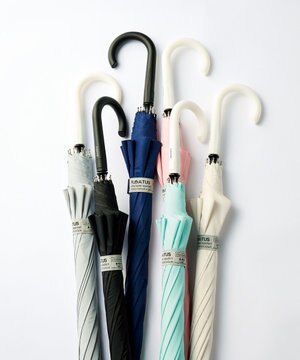 【超撥水/ 耐風】フロータス (FLO(A)TUS) 長傘  無地 UV 60cm