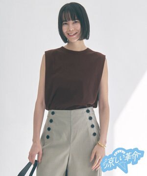  ドライタッチフライス ノースリーブ Tシャツ