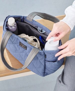  3673【仕切り+自立+撥水】LT.デリ.パルーティ.キルト-D