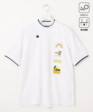 【UVカット / 吸水速乾】【MEN】グラフィティ モック T