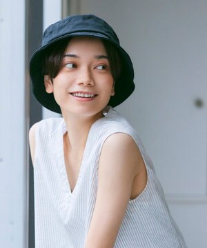 コットン　バケットハット