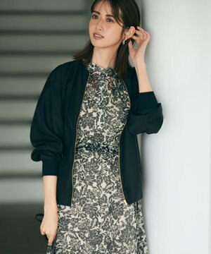  【洗える】シアー ブルゾン