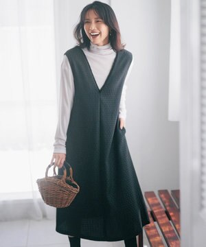  ツイード ジャンスカ