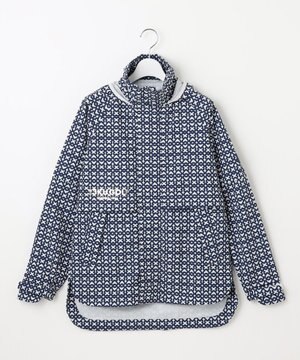  【WOMEN】モノグラム ポケッタブルレインブルゾン