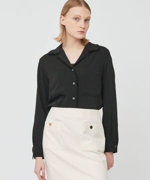  DANDELION / ギャザーフリルブラウス