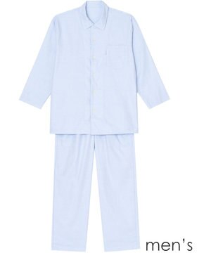  【メンズパジャマ】　ロング袖・ロングパンツ　睡眠科学／ワコール　YGX565