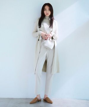  【ストレッチ/洗える】BEAUTY MOVE ドロストスティックパンツ