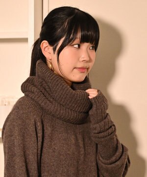  〈大草直子さんアドバイザー〉ベビーアルパカ×ウール縮絨ニットネックウォーマー