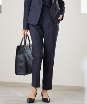  【セットアップ対応】ラフィーネウール テーパードパンツ