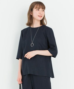 【洗える】プレンウェーブストレッチ ブラウス