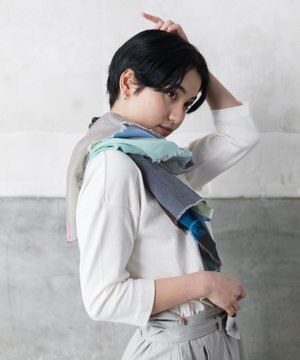  播州織 極細コットンストール Sサイズ