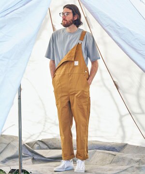【UNISEX】撥水加工 キャンプファイヤーオーバーオール