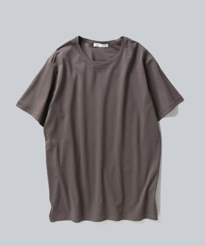  【UNISEX】SPANDEX PAPER JERSEY CREW NECK Tシャツ