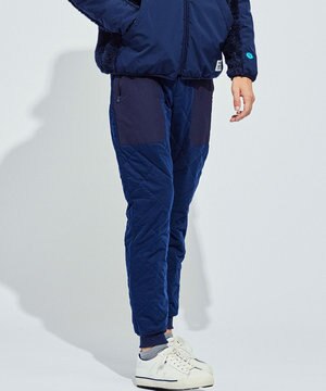  【裏地付き/防寒】【MEN】キルティングパンツ