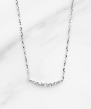 【WEB限定】FRILL DIAMOND NECKLACE プラチナ ダイヤモンド ネックレス