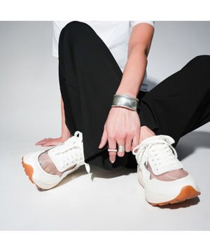  <carino>シースルー厚底スニーカー