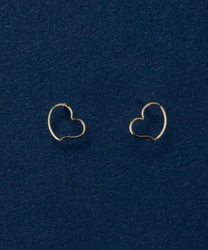  【K10】オープンハートピアス