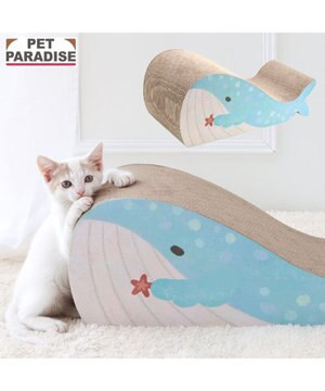 ペットパラダイス 猫 爪とぎ 《クジラさん》