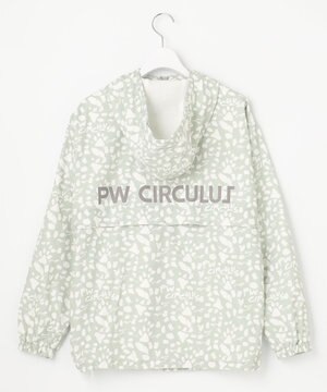  今が旬！【WOMEN】【洗える/ストレッチ】アニマルプリント ジップアップ フーデッド ブルゾン ゴルフウェア レディース