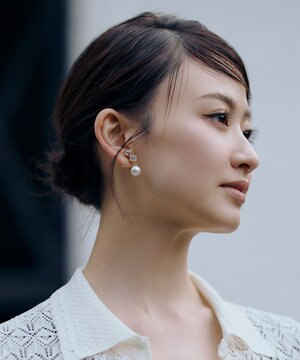  TROIS BIJOUX＆PEARL EARRING イヤリング【星風まどかさん着用】