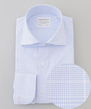  【形態安定】PREMIUMPLEATS_ワイドカラー _通年ドレスシャツ(26年春夏限定色)