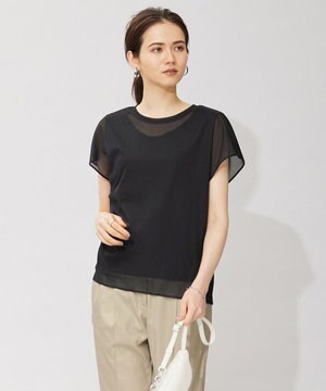  【洗える】 シアージャージー カットソー