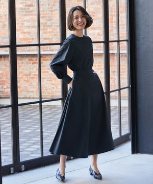 【セレモニーにも】LILY / ロングフレアスカート