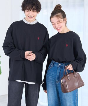  【ユニセックス着用ITEM/MLサイズ展開】U.S. POLO ASSN.ワンポイント刺繍LST