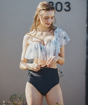  【SALE】軽い着け心地でしっかり盛れる【楽盛り水着】　ワイヤービキニ　7S・9M・11L　【San-ai Resort（サンアイリゾート）】