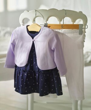  【80-90㎝】 ギフトボックス　シンフォニー ワンピースセット