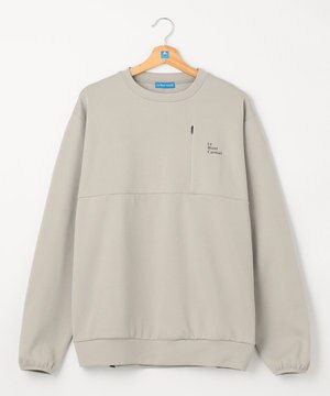 【UVカット・吸水速乾・ストレッチ・軽量・アンチピリング 】ダンボールクルーネックスウェット（L・XLサイズ）