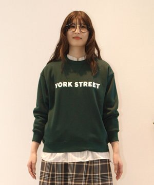  【UNISEX】裏毛ベーシックロゴ スウェット