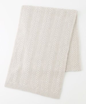  メランジヘリンボンストライプ　マフラー