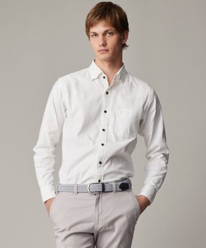  【オリジナルオーガニック使用】JOE COTTON ストレッチオックス シャツ