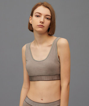 【温活にも最適】カップ付き ブラトップ