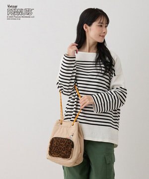  8411【スヌーピー】IP.ポシェット.ボア.ピーナッツ-9S