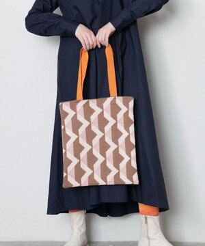  ZIG ZAG TOTE BAG／ジグザグトートバッグ