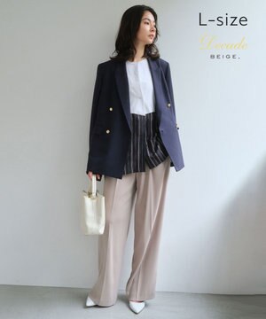  【Lsize・セットアップ対応】CINDY / ハイウエストパンツ